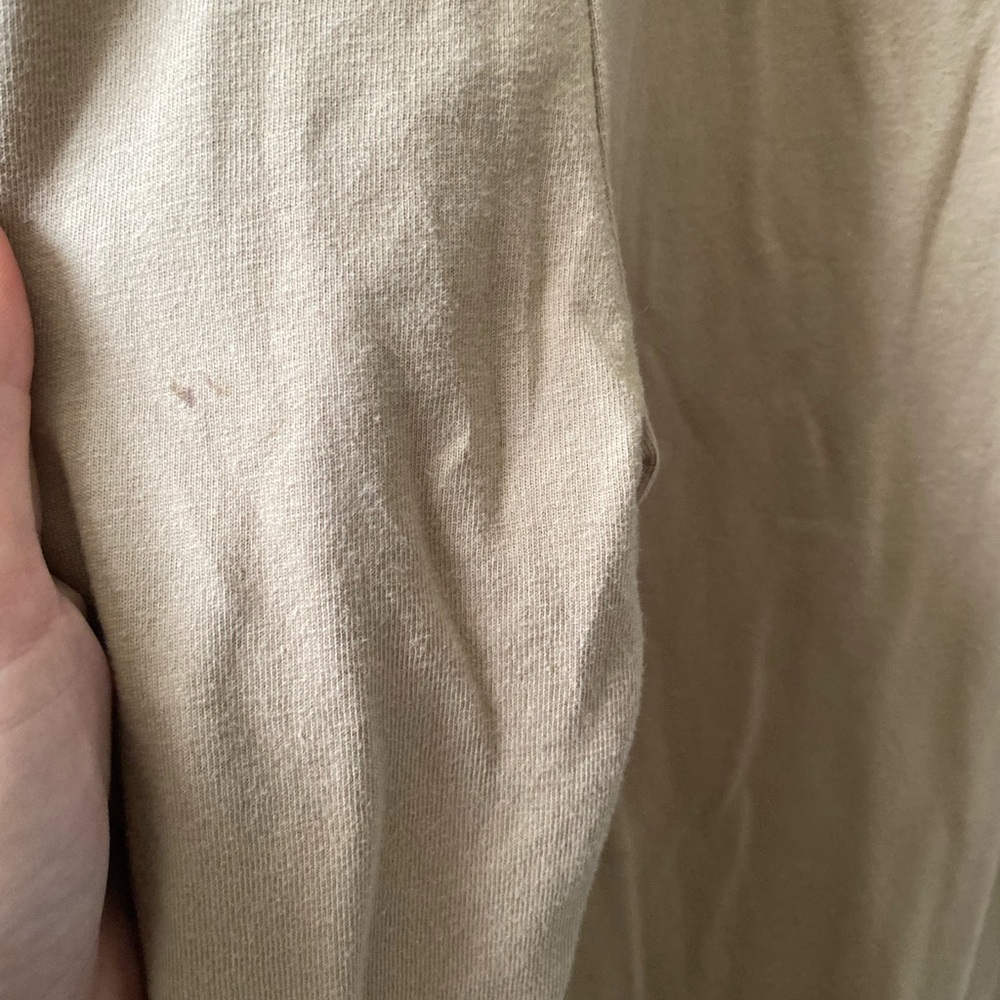 Source Unknown Tan Button-Front Jumpsuit - Picture 3 of 7